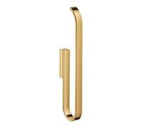 GROHE Porte-Rouleau Mural Vertical avec Finition Starlight résistante aux Rayures, 24 x 6 x 1,5 cm, Couleur Or Brillant (référence 41067GL0)