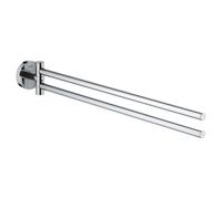 GROHE Porte Serviette 2 bras chrome Essantials 40371001