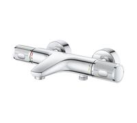 GROHE Precision Feel mitigeur baignoire thermostatique à encastrer avec bec fixe Chrome 34788000