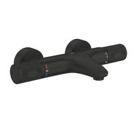 Grohe Precision Feel mitigeur bain-douche murale avec thermostat noir 347882430