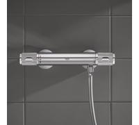 Grohe Precision Feel Mitigeur thermostatique de douche en applique, 34790000,