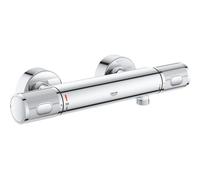 GROHE Mitigeur thermostatique de douche Precision Feel 34790000 1/2" mural chrome Ecojoy