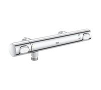 GROHE Robinet thermostatique douche Precision Flow, montage douche mural, indicateur de température, filtres intégrés, chromé, 34799000 (Import Allemagne)