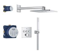GROHE Precision SmartControl - Ensemble de douche encastré 3 sorties chromé 31 cm (34875000)