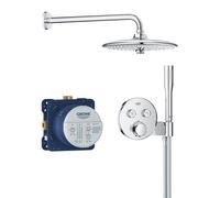 GROHE Ensemble de douche encastré SmartControl Vitalio Joy 260 3 jets + Get Stick Chromé