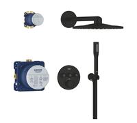 Grohe Precision Smartcontrol kit baignoire-douche encastré avec thermostat oui noir 348742430