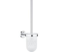 Grohe QuickFix Start Cosmopolitan - Balai WC mural, avec support, verre/chrome 41169000
