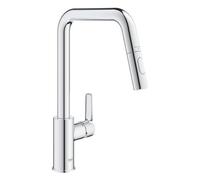 Grohe Start robinet de cuisine 30631000 chromé , bec haut, douchette extractible à double rinçage