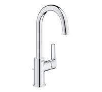GROHE Mitigeur lavabo Quickfix Start 2021 – monocommande, tirette et vidage, taille L, chromé