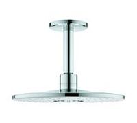Grohe Rainshower 310 Douche de tête SmartActive 26477LS0, blanc lunaire, avec sortie plafond 142 mm