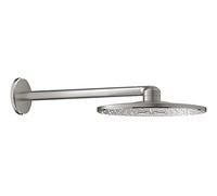 GROHE Rainshower 310 Smartactive 26475DC0 Ensemble de douche avec 2 options de pulvérisation 310 mm et bras de douche 400 mm Aspect acier inoxydable Forme ronde