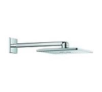 GROHE Douche de tête Rainshower 310 SmartActive Cube 26479000 Chrome, bras de douche 43 cm