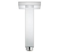 GROHE Rainshower bras plafond - 15 cm - rosace carrée - chrome 27711000