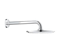 GROHE Rainshower Cosmopolitan 210 Douche de tête - 21cm - 1 jet - bras mural 28,6cm - chromé 26062000