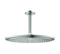 Grohe Rainshower Cosmopolitan 310 Set de douche de tête, sortie plafond 142mm, 26067DC0, Couleur: acier super