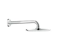 Grohe Rainshower Douche de tête Cosmopolitan 210 26052000, chromé , avec bras de douche 286mm
