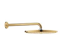 Grohe Rainshower Cosmopolitan douche de tête 26066GL0 cool sunrise, avec bras de douche, 380 mm