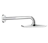 Grohe Rainshower Cosmopolitan Metal Ensemble Pommeau de Douche Monojet, Technologie Ecojoy, Chrome, Ø 210 mm