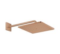GROHE Pomme de douche Rainshower Mono 310 Cube avec bras 42,2 cm, warm sunset brossé