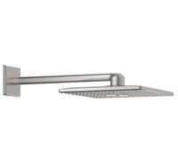 Grohe Rainshower douche à effet de pluie 31x31 cm carrée SuperSteel 26479DC0