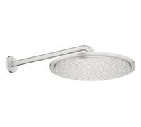 Grohe Rainshower douche à effet de pluie 31x31 cm ronde SuperSteel 26066DC0