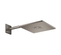GROHE Douchette de tête Rainshower SmartActive 310 Cube 31x31 cm, 2 jets, bras 43cm, graphite brossé