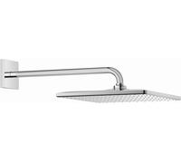 Grohe Rainshower douche à effet de pluie avec bras 31x31 cm carrée chrome 26564000