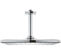 Grohe Rainshower douche à effet de pluie avec bras 31x31 cm carrée StarLight Chrome 26566000