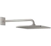 Grohe Rainshower douche à effet de pluie avec bras 31x31 cm carrée SuperSteel 26564DC0