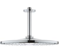 Grohe Rainshower douche à effet de pluie avec bras 31x31 cm ronde StarLight Chrome 26560000
