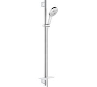 GROHE Douche Rainshower match0 26548000 chromé – barre 900 mm, 3 jets, limiteur 9,5 l/min