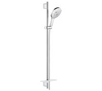 Grohe Rainshower douche match0 26594000 chromé , chromé , 3 modes de jet, limiteur de débit 9,5 l / min