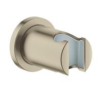 GROHE Rainshower Handdouchehouder - niet verstelbaar - ronde rozet - geborsteld nikkel 27074en0