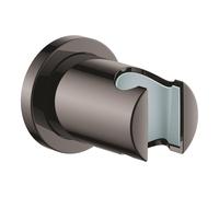 GROHE Rainshower Handdouchehouder - niet verstelbaar - ronde rozet - hard graphite 27074a00