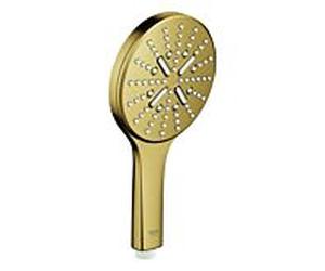 Grohe Rainshower match0 26574GN0 cool sunrise brossé, 3 modes de pulvérisation, avec limiteur de débit 9,5 l / min