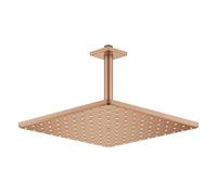 GROHE Rainshower Mono 310 Cube Hoofddouche - 31x31cm - 1 straalsoort - plafondarm 14.2cm - geborsteld warm sunset 26566dl0