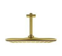 Grohe Rainshower set de douche de tête 26566GN0 brossé cool sunrise, avec évacuation au plafond 14,2 cm, avec limiteur de débit