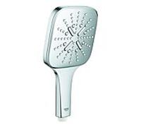 Grohe Rainshower SmartActive 130 Cube douchette 26582000 chrome, 3 jets, avec limiteur de débit 9,5 l / min