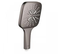 GROHE Douche Rainshower 26582A00 – 3 modes de jet – Limiteur de débit 9,5 l/min – Graphite dur