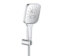 GROHE Douche murale Rainshower 26589000 – 3 modes de jet, limiteur de débit 9,5 l/min – chromé