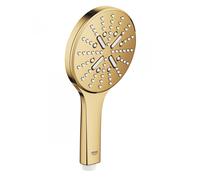 GROHE Pommeau de douche Rainshower 26574GL0 – 3 types de jets – Cool Sunrise