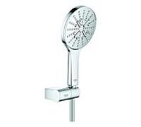 GROHE Douchette Rainshower SmartActive 130 26580000 – chromé – 3 modes de jet – limiteur 9,5 l/min