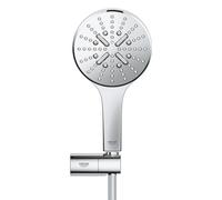 GROHE Douchette Rainshower SmartActive 130 26580000 – chromé – 3 modes de jet – limiteur 9,5 l/min