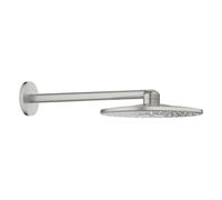 GROHE Rainshower SmartActive 310 Douche de tête - 31cm - 2 types de jet - bras de douche mural 43cm - SuperSteel 26475dc0