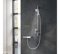 Grohe Rainshower SmartActive Cube Set de douche avec barre et tablette, 3 jets, 26587000,
