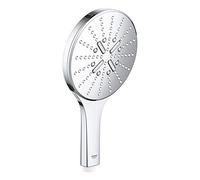 GROHE Douchette à main Rainshower 26590000 – 3 types de jets, 9,5 l/min – chromé