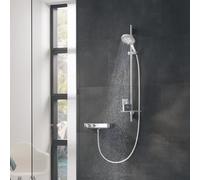 Grohe Rainshower SmartActive Set de douche avec barre et tablette, 3 jets, 26593000,