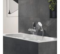 Grohe Rainshower SmartActive Set de douche avec support, 3 jets, 26580LS0,