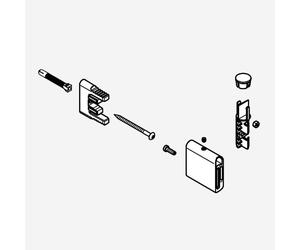 Grohe Rainshower SmartActive Support de barre de douche, 48425AL0,