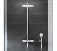 Grohe Rainshower SmartControl Colonne de douche en applique avec mitigeur thermostatique, 26250LS0,